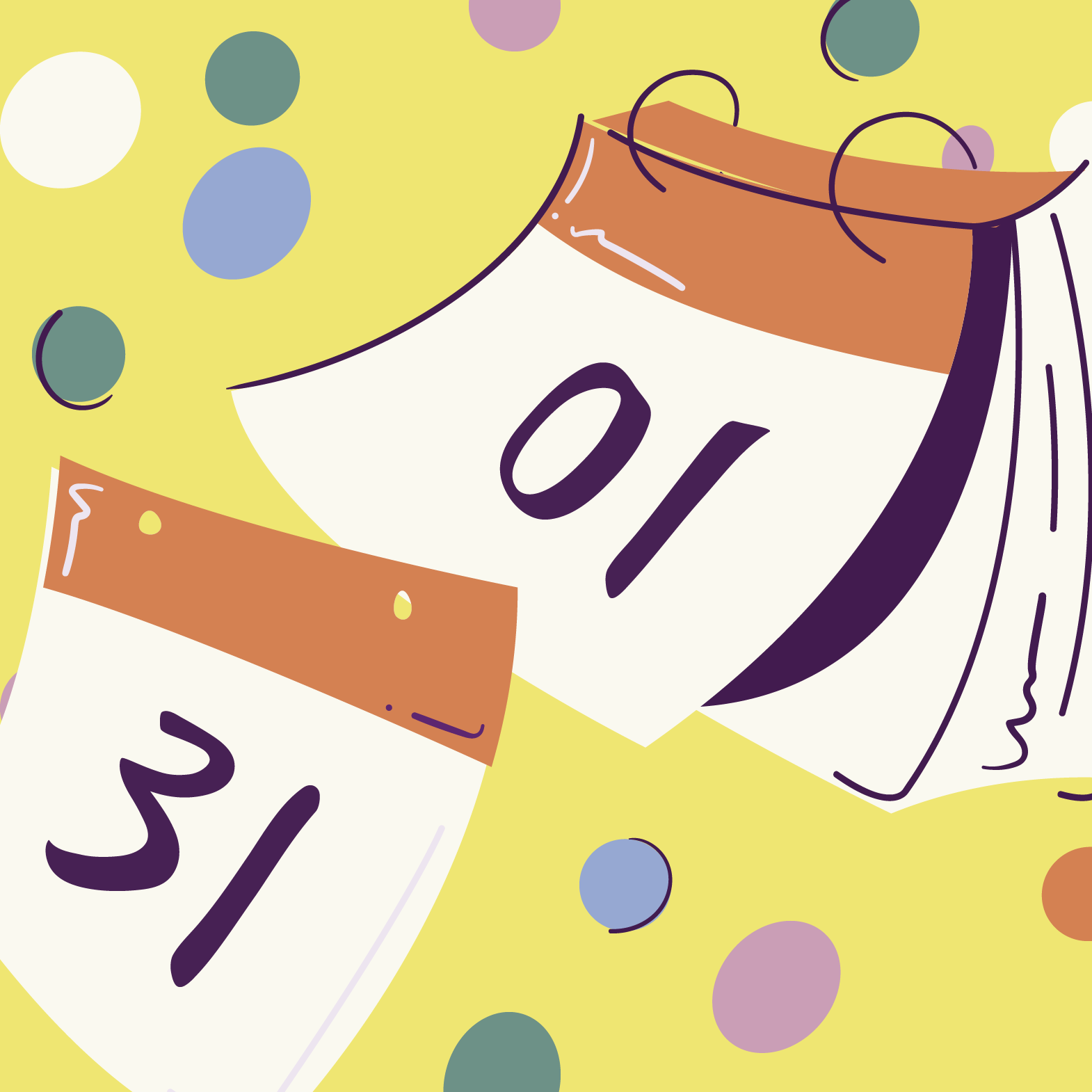 2020 has taught us that financial resilience is a must, so make sure to plan ahead A calendar flipping from December 31 to January 1