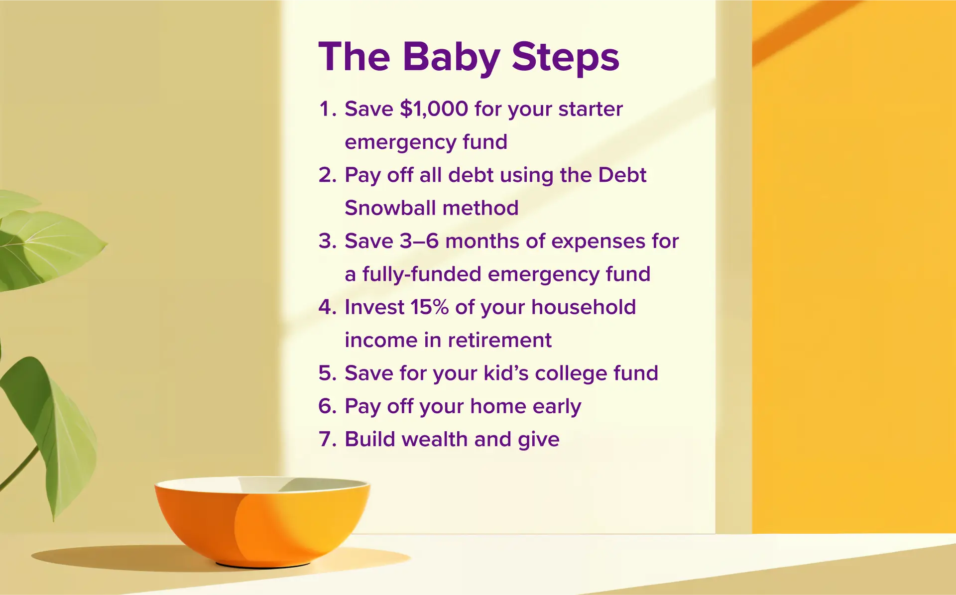 Dave Ramsey's Baby Steps