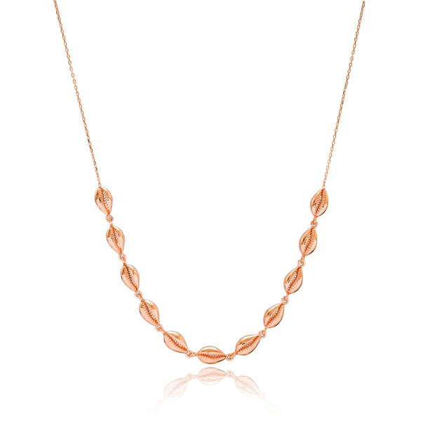 Shell Necklace | Rose Gold