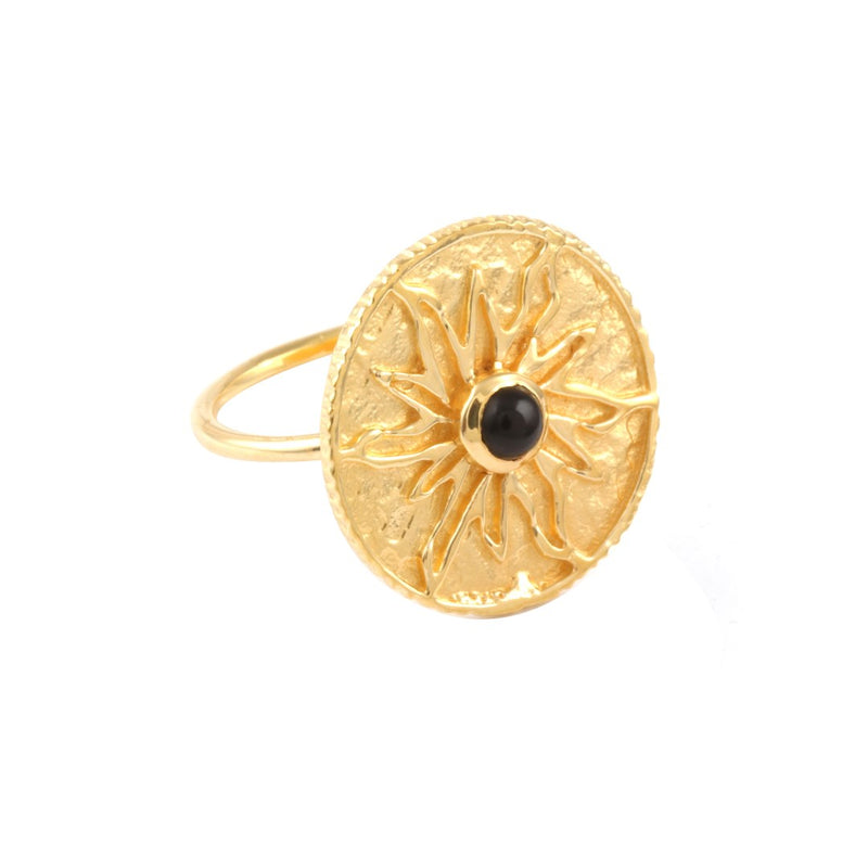The Sun Queen Ring // Onyx