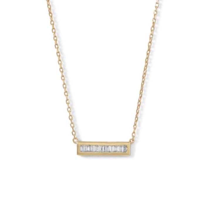 Bar Necklace | GOLD