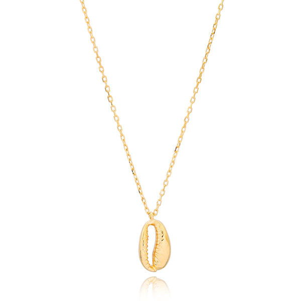 Shell Necklace | Gold