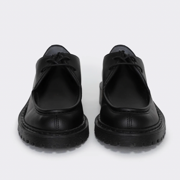 BOBBY vegan Tyrolean shoes | BLACK