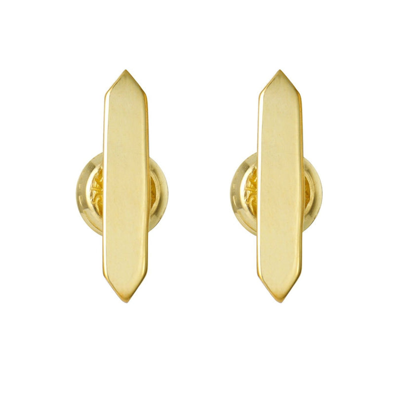 Stud Earrings | Gold