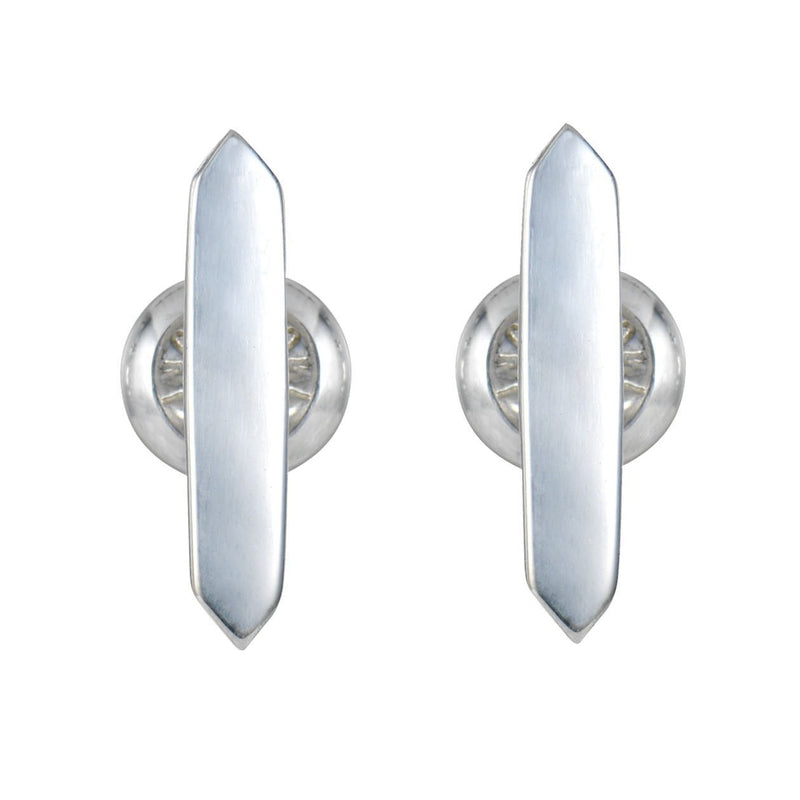 Stud Earrings | Silver