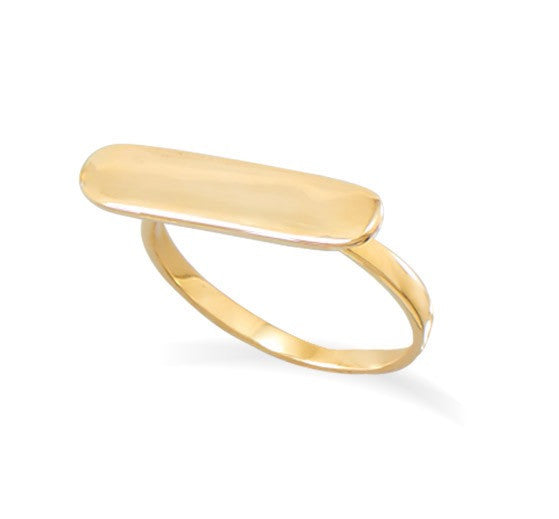 Bar Ring | Gold