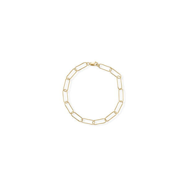 PAPERCLIP BRACELET | GOLD